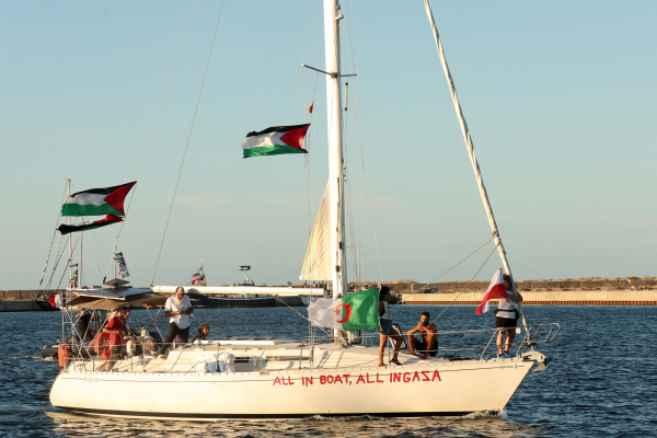 Εκκενώθηκε λόγω βλάβης πλοίο του Global Sumud Flotilla, που πλέει προς τη Γάζα