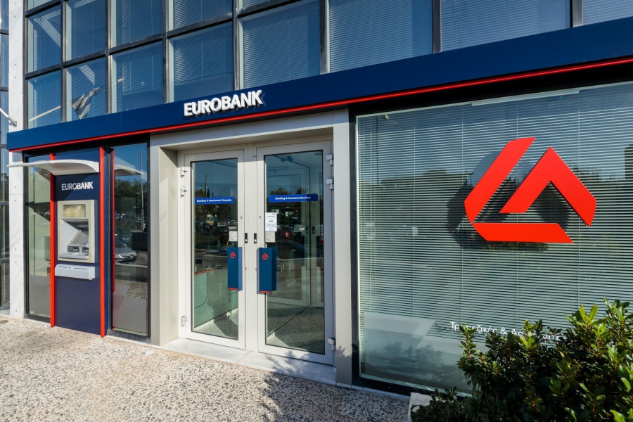 Eurobank: Εκτίναξη 24,9% στα προσαρμοσμένα καθαρά κέρδη
