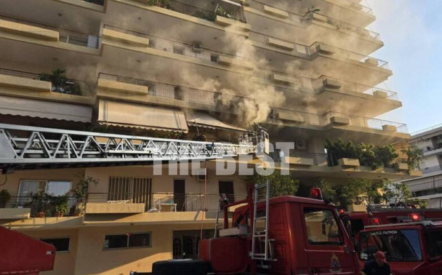 Πάτρα: Νεκρή ηλικιωμένη έπειτα από φωτιά σε διαμέρισμα - Ήταν ΑμεΑ