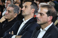 Έκπληξη: Ο Σακελλαρίδης μοναδικός αρχηγός κόμματος που θα χαιρετήσει στο Συνέδριο