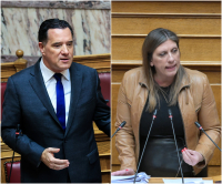 «Μαλλιά κουβάρια» Ζωή Κωνσταντοπούλου - Άδωνις Γεωργιάδης για τη Βιολάντα