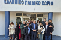 Φάμελλος: Επίσκεψη στο Ελληνικό Παιδικό Χωριό SOS στο Φίλυρο Θεσσαλονίκης