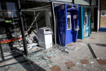 Ανατίναξη ΑΤΜ σε Μαραθώνος και Μέγαρα -Τρεις εκρήξεις σε 10 λεπτά