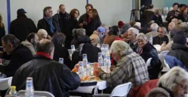 Γεύμα αλληλεγγύης θα παραθέσει σήμερα ο Δήμος Αθηναίων