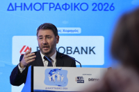 Ο Ανδρουλάκης παρουσίασε τους τρεις πυλώνες του ΠΑΣΟΚ για την αντιμετώπιση του δημογραφικού