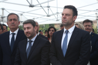 Κασσελάκης και Ανδρουλάκης «ομονοούν»: Ανασύνθεση της παράταξης μόνο υπό την ηγεσία τους