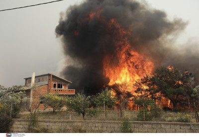 Στάχτη περισσότερα από 3.200 στρέμματα από τη φωτιά στο Σχίνο (φωτο)