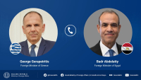 Τηλεφωνική συνομιλία Γεραπετρίτη - Αμπντελάτι: Συζήτησαν το τριμερές σχέδιο συνεργασίας Ελλάδας, Κύπρου και Αιγύπτου