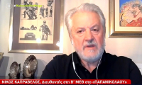Καπραβέλος: «Να γίνει χωρίς θεατές η παρέλαση της 28ης Οκτωβρίου αλλιώς θα είναι ένα μεγάλο κορονοπάρτι» (βίντεο)