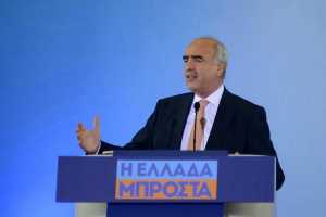 Μεϊμαράκης: Η χώρα χρειάζεται συναίνεση, συνεργασίες, διάλογο