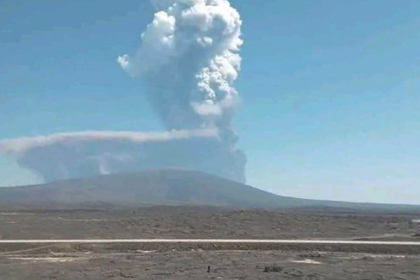 Ηφαίστειο στην Αιθιοπία εξερράγη για πρώτη φορά μετά από 12.000 χρόνια (Βίντεο)