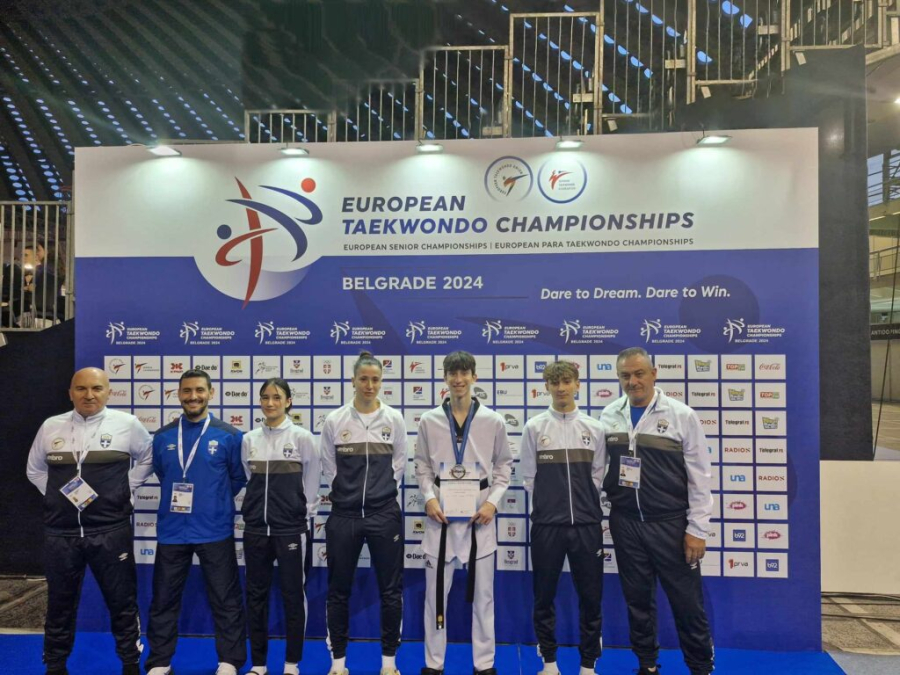 Ασημένια η Ελλάδα στο Πανευρωπαϊκό του Ταεκβοντο