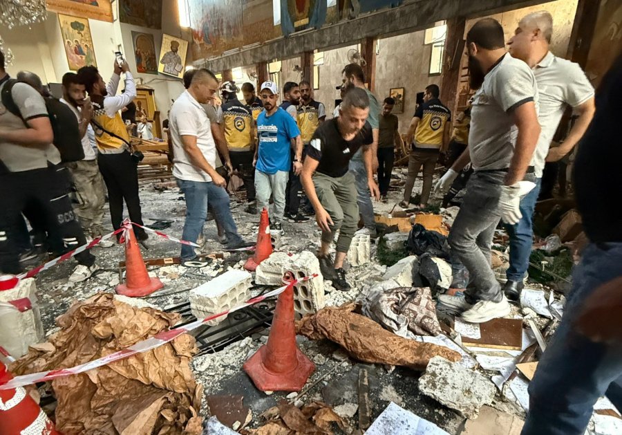 Συρία: Τρομοκρατική επίθεση σε ορθόδοξη εκκλησία - Πληροφορίες για «πολλούς νεκρούς»