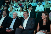 Τσίπρας - Νίμιτς - Ζάεφ: Νέες εικόνες από το Ωδείο Αθηνών