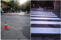 Δήμος Αθηναίων: Νέες διαγραμμίσεις για 86 σχολικές διαβάσεις