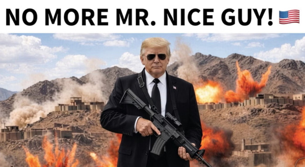 Ο Τραμπ... με όπλο: «Τέλος το καλό παιδί»