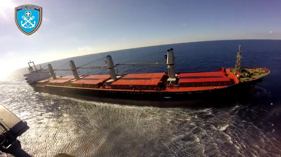 Ευχάριστα τα νέα για το πλήρωμα του φορτηγού πλοίου με σημαία Παναμά στη Μαύρη Θάλασσα