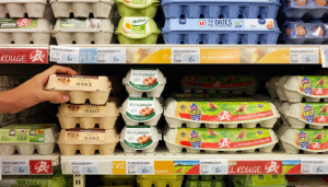 Σε επίπεδα ρεκόρ η κατανάλωση αυγών στη Γαλλία