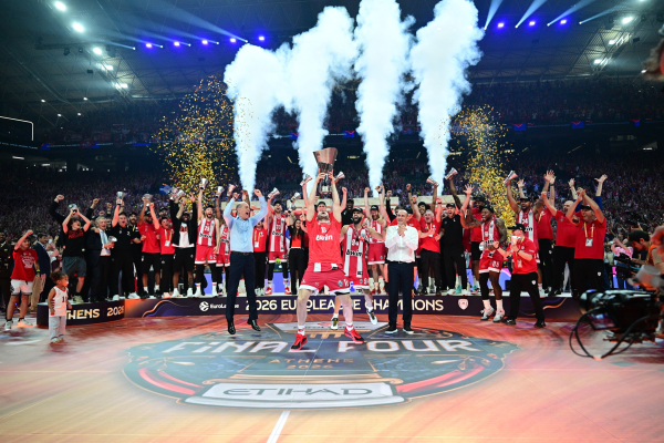 Euroleague - Final Four 2026: Πρωταθλητής Ευρώπης ο Ολυμπιακός (92-85)