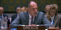 Γεραπετρίτης από το ΣΑ του ΟΗΕ: Η Ρωσία να σεβαστεί το Διεθνές Δίκαιο