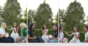 To 45 second challenge της Allwyn σε 6 αθλήτριες της Women's Football League (vid.)