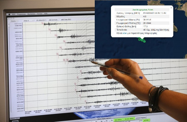 Νέος ισχυρός σεισμός τώρα στην Λέσβο, στον χορό των Ρίχτερ το νησί