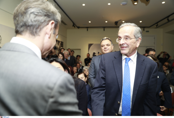 «Σπίτι του Ελύτη»: Δεύτερο τετ α τετ Μητσοτάκη - Σαμαρά μέσα σε λίγες ώρες