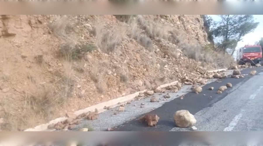 Πικέρμι: Κατολισθήσεις στο Ντράφι από την κακοκαιρία Elena