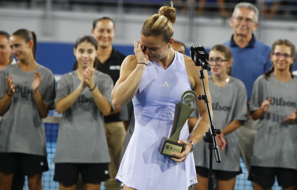 Athens Open WTA 250: Η Σάκκαρη «λύγισε» από την Κρεϊτσίκοβα στον τελικό της Αθήνας
