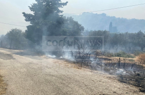 Φωτιά τώρα στην Κέρκυρα - «Ήχησε» το 112, «σηκώθηκαν» 7 εναέρια μέσα