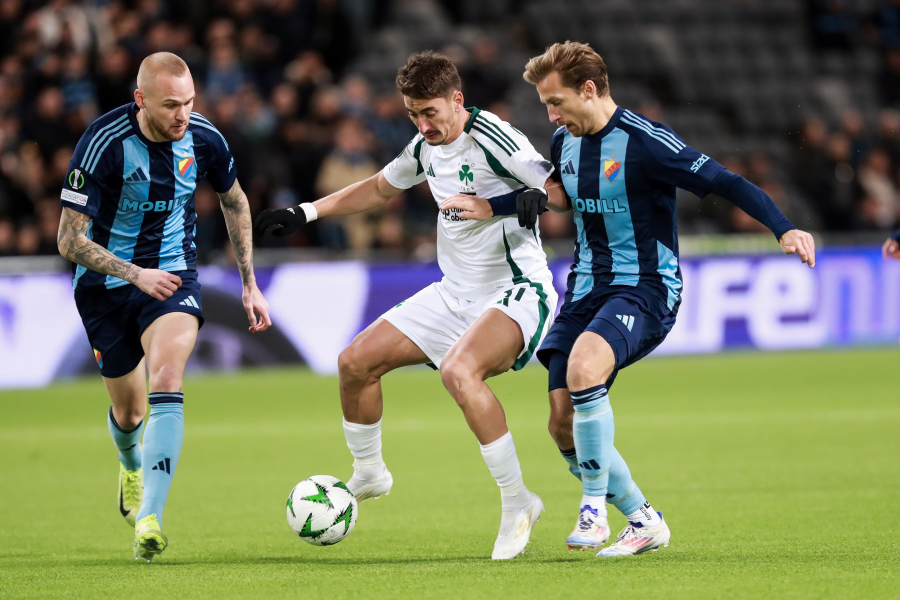 Τζουργκάρντεν - Παναθηναϊκός 2-1: Πληγωμένοι οι «πράσινοι»