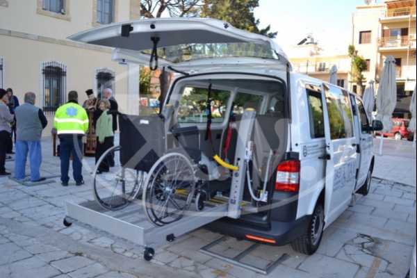 Το δεύτερο λευκό «ΤΑΞΙ» απέκτησε το Σωματείο ΑμΕΑ Χανίων