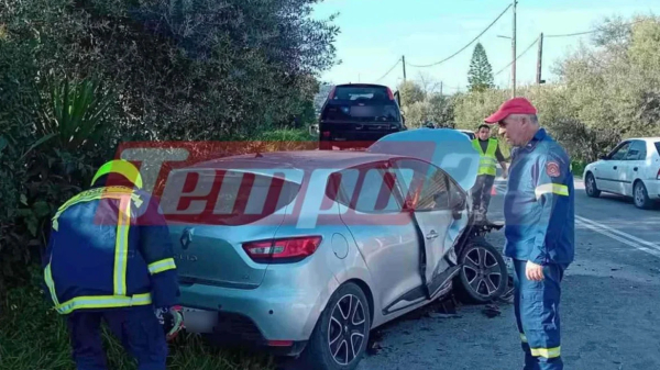 Πάτρα: Τροχαίο δυστύχημα στα Βραχνέϊκα - Ένας νεκρός και δύο τραυματίες