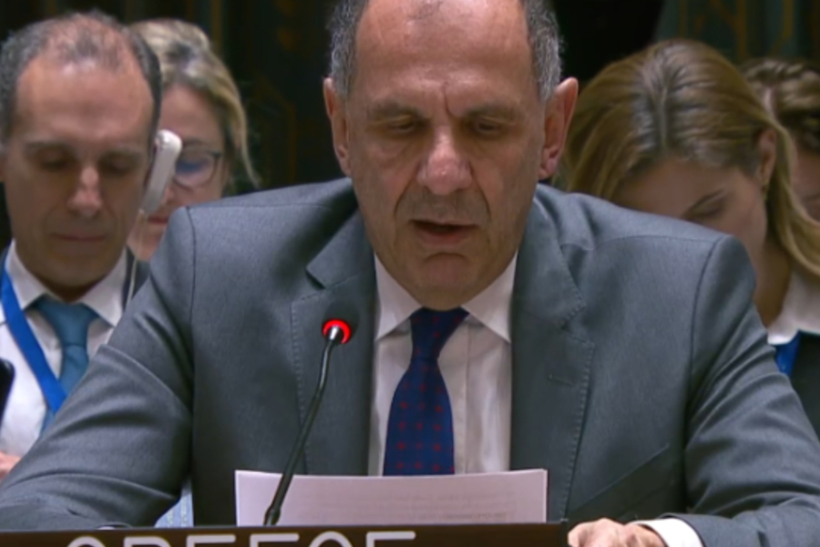 Γεραπετρίτης από ΣΑ του ΟΗΕ: H Ελλάδα θα συνεχίζει να στηρίζει τον συριακό λαό