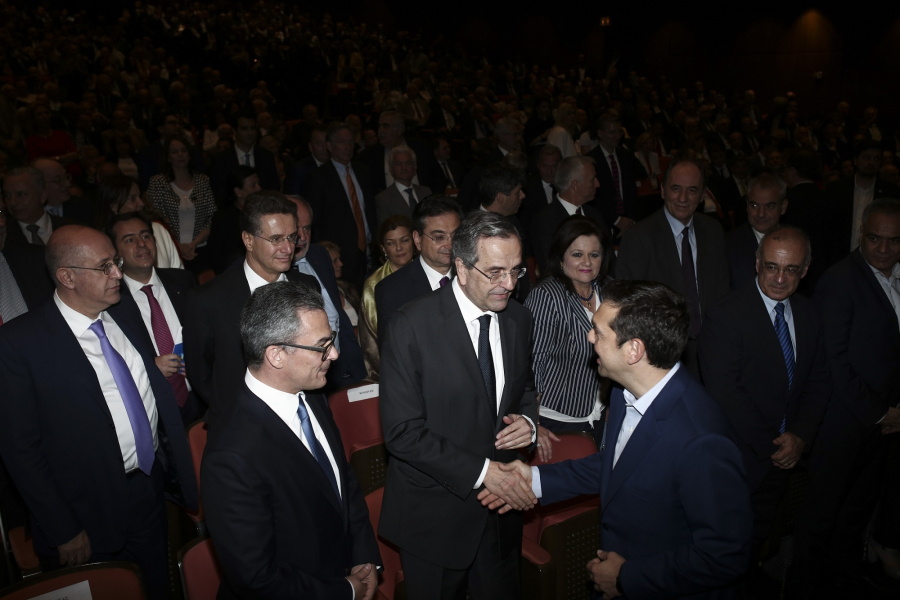 Ο Σαμαράς, ο Τσίπρας και το τραπέζι - φωτιά με τον νυν και πρώην ΥΠΕΞ!