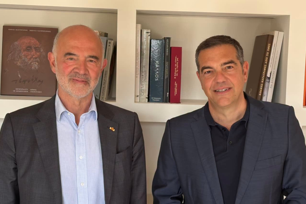Συνάντηση Τσίπρα με Μοσκοβισί: Προειδοποίηση για την επέλαση της Ακροδεξιάς