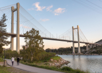 Νεαρός έπεσε από τη γέφυρα της Χαλκίδας - Νοσηλεύεται στο νοσοκομείο