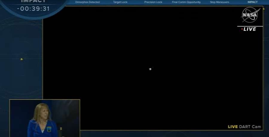 Ιστορική στιγμή: Η NASA χτύπησε αστεροειδή για να τον εκτρέψει από την πορεία του (βίντεο)