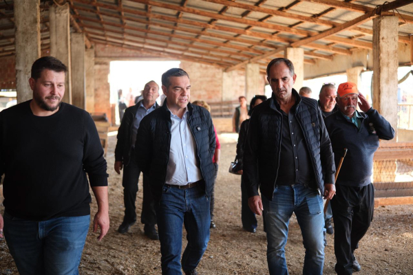 Η περιοδεία του Αλ. Τσίπρα στη Μεσσηνία του Αλ. Χαρίτση