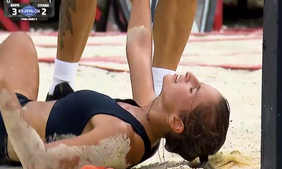 Τελικός Exathlon: Κατέρρευσε η Στέλλα μετά τον αγώνα