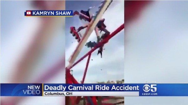 Τραγικό δυστύχημα σε λούνα παρκ του Οχάιο - Καταγράφηκε σε κάμερα