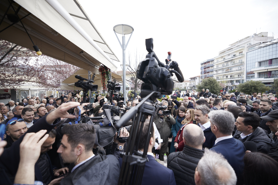 Μητσοτάκης από Ορεστιάδα: «Η ασφάλεια προϋπόθεση για την ανάπτυξη», η ιδιαίτερη selfie μέσα από το ελικόπτερο
