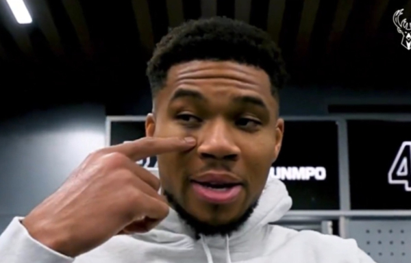 Γιάννης Αντετοκούνμπο: Εμφανίστηκε με μαυρισμένο μάτι - Η εξήγηση που έδωσε (βίντεο)