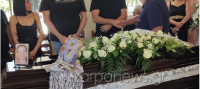 Χανιά: Πόνος και θλίψη στην κηδεία της 46χρονης Σταυρούλας - Οργή για τον δράστη (εικόνες και βίντεο)