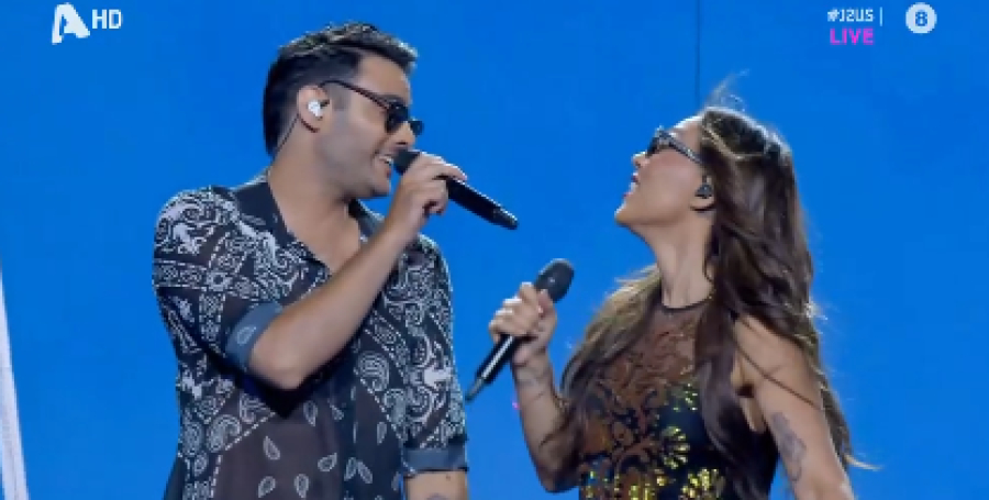 Just the 2 of us: Η Πηνελόπη Αναστασοπούλου βρισκόταν σε δύο μέρη ταυτόχρονα