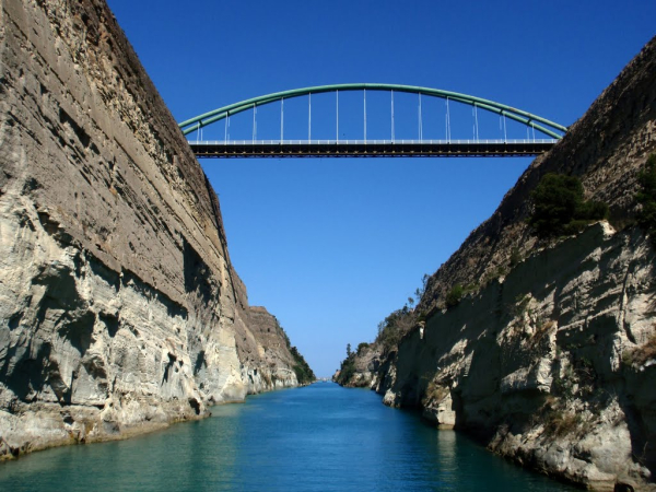 Διώρυγα της Κορίνθου: Ανοίγει ξανά την Πρωτομαγιά