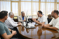 Συνάντηση Κουτσούμπα με την Πανελλήνια Ομοσπονδία Πυροσβεστικών Υπαλλήλων Ιδιωτικού Δικαίου