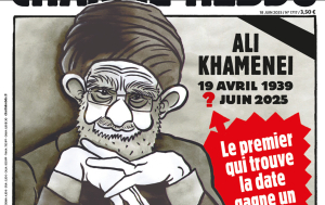 To Charlie Hebdo κάνει «διαγωνισμό» για την ημερομηνία θανάτου του Χαμενεΐ
