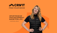 Μαζί για τον αθλητισμό και την κίνηση: Η CRIVIT και η Stefanie Graf ξεκινούν μια διεθνή συνεργασία με το σύνθημα "FIND YOUR MOVE"