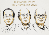 Νόμπελ Χημείας 2025: Στους Σουσούμου Κιταγκάουα, Ρίτσαρντ Ρόμπσον και Όμαρ Γιάγκι